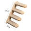Wall-Mounted Cat Shelves and Climbing Set, Solid Wood Pieces to Mix and Match