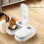 Timed Cat Feeder for Wet and Dry Food, Single or Double Meal