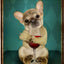 Cats and Wine Vintage Metal Sign, 8 x 12 Inch Bar Wall Decor