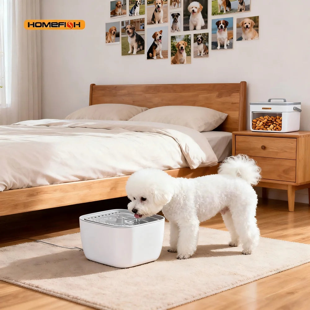 3L Cat Water Fountain, Large Capacity Recirculating Fountain With Filter