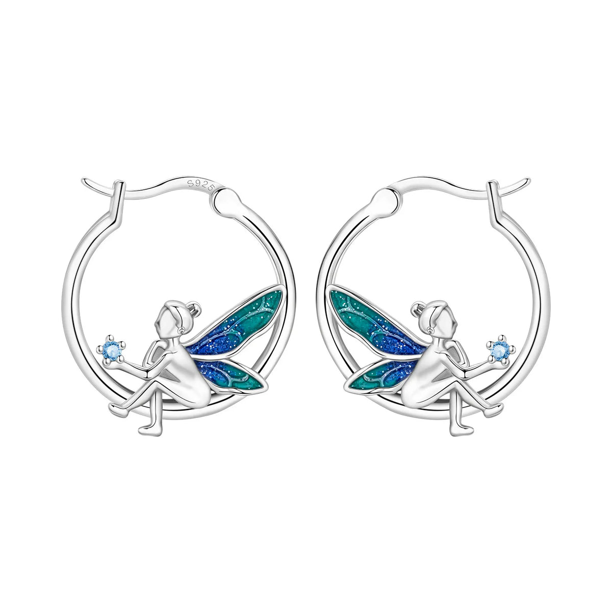 Cat Hoop Earrings for Women Fashion Fine Jewelry Birthday Party Gifts