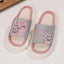 Embroidered Cat Slippers with Hemp Insole and Low Platform