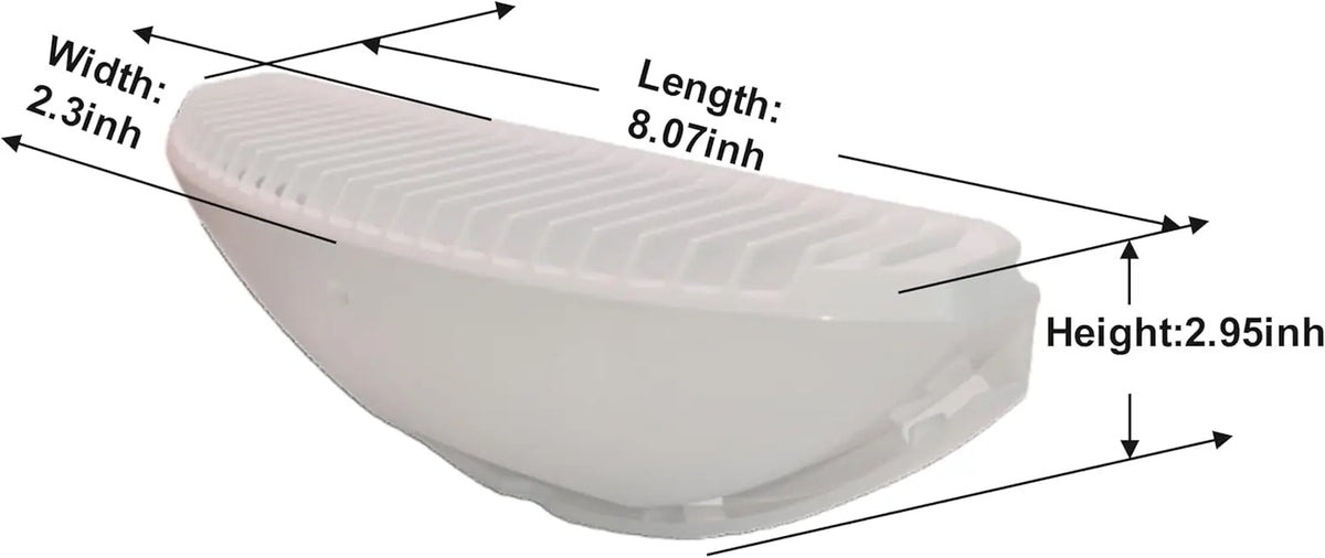 Raised Entrance Litter Guard for Self-Cleaning Litter Boxes, 65L Model