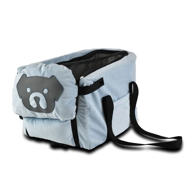 Cat Car Seat Cover with Foldable Hammock for Back Seat