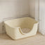 Large Size  Litter Box Full Enclosure with Sand for Kittens Poo