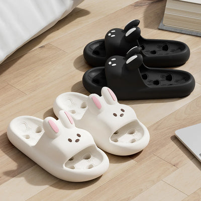 Cartoon Bathroom Slides with Drainage Holes, Quick-Dry EVA