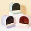 Cabin-Style Enclosed Cat Litter Box With Pull-Out Drawer and Paw Mat