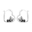 Cat Hoop Earrings for Women Fashion Fine Jewelry Birthday Party Gifts