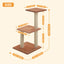 Small Cat Tree in 2 Styles: Hideout Tower or Scratching Stand