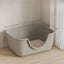 Large Size  Litter Box Full Enclosure with Sand for Kittens Poo
