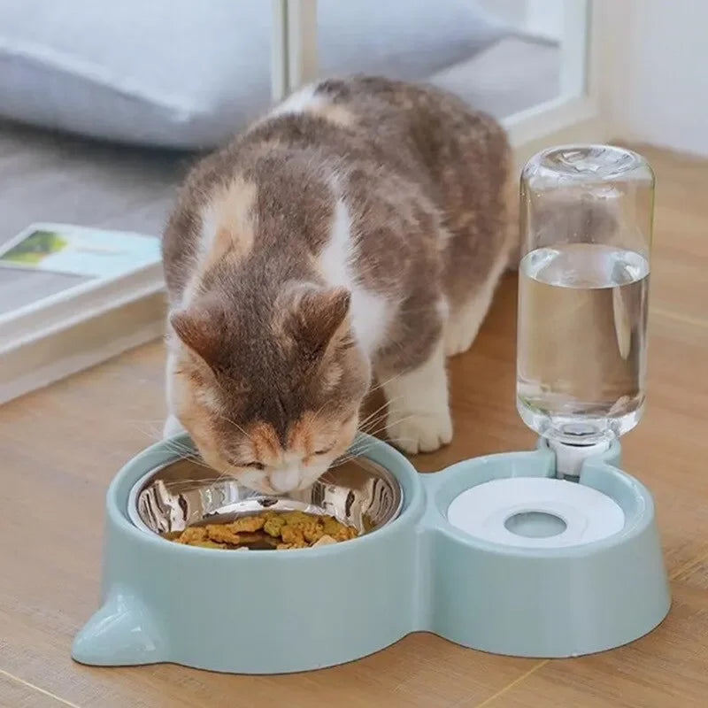 Katzenfutterspender für den Außenbereich