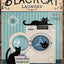 Funny Black Cat Aluminum Sign, 8 x 12 or 12 x 16 Inch Plaque