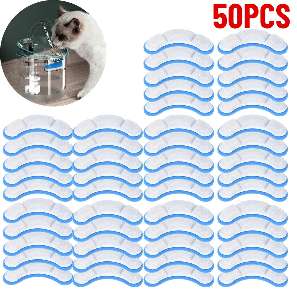Cat Water Fountain Replacement Filters for WF050 and WF060, Activated Carbon
