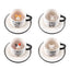 Hidden Kitten Cup and Saucer, Ceramic Coffee Cup With 3D Cat Inside