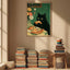 Funny Black Cat Kitchen Wall Art, Whimsical Food Lover Print