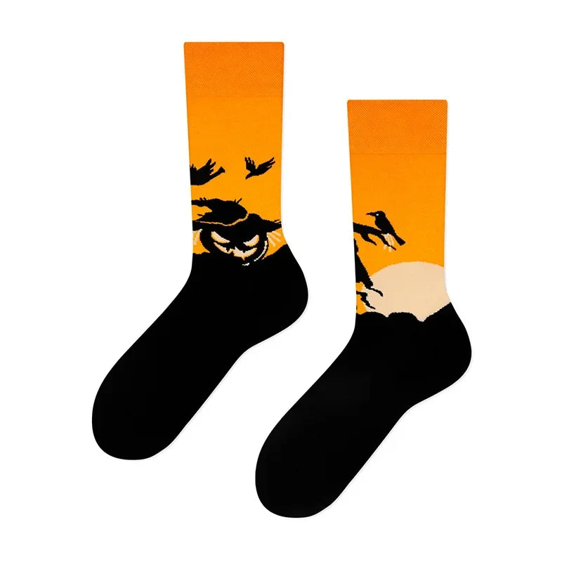 Halloween-Katzensocken