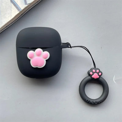 Cartoon Silicone Case for JBL Tune Flex 2 with Clip Hook