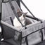 Cat Car Seat Cover with Foldable Hammock for Back Seat
