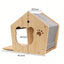 Wall-Mounted Cat Shelves and Climbing Set, Solid Wood Pieces to Mix and Match