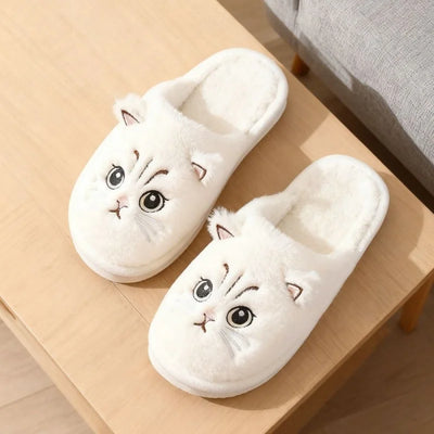 Linen Platform Slides for Women, Airy Summer House Slippers