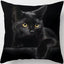 Oreiller chat noir