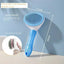 Self-Cleaning Oval Cat Brush, One-Button Fur Release, Pink, Blue or Gray