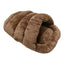 Tunnel Style Cat Sleeping Nest with Fleecy Hood