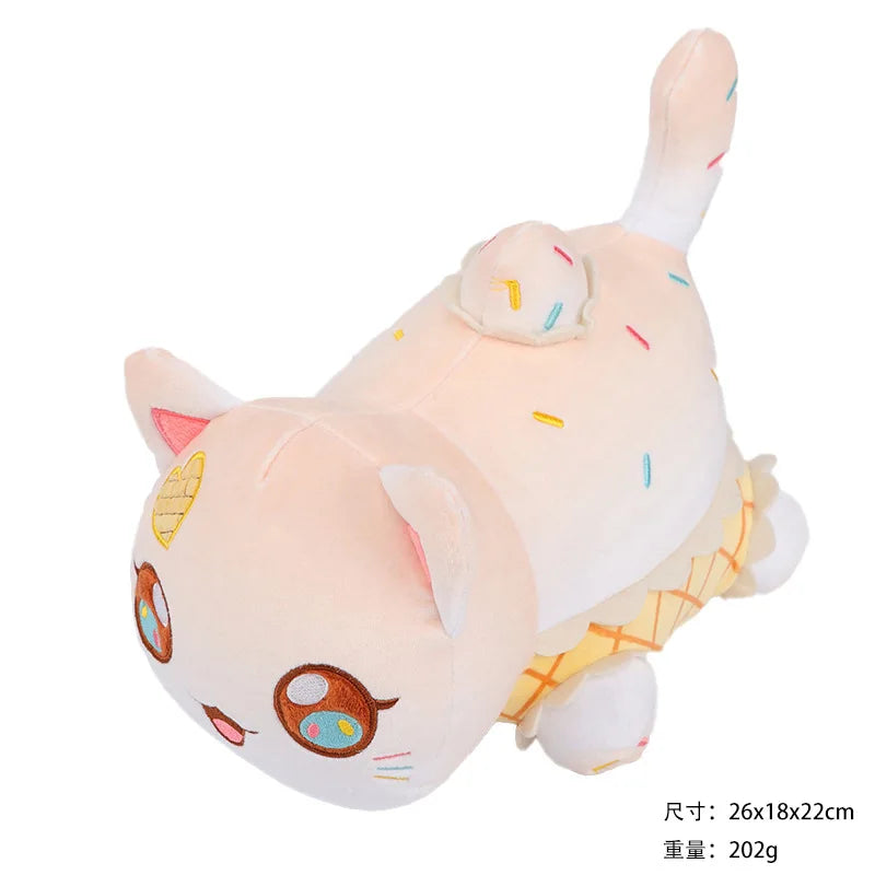 Bread Cat Plush, Soft Loaf and Sandwich Cat Plushie Doll