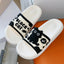 Black Cat Shower Slides for Women, Thick Cushioned EVA Sole