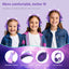 QearFun Cat Wallet Kids Bluetooth Headphones – Cat Ear & Unicorn Wireless Headset with Volume Limiting, 40mm Drivers & Mic