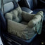 Cat Car Bed with Safety Belt and Washable Cushioned Bed