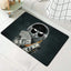 Cute Kitten Doormat with Foam Cushion and Dotted Grip Backing
