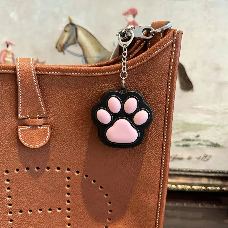 Cat Paw Clicker Fidget Keychain, Clicky Desk Fidget for Adults