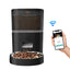 Automatic Cat Feeder With HD Camera and Two Stainless Steel Bowls, 4 L Capacity