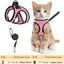 New Kitten Harness Starter Set, Soft Mesh Vest With 5 Ft Leash
