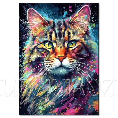 Art mural de photos de chats