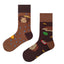 Halloween-Katzensocken