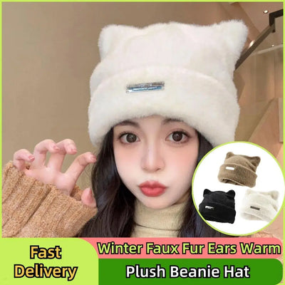 Bonnet Femme Chat