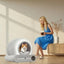 Raised Entrance Litter Guard for Self-Cleaning Litter Boxes, 65L Model