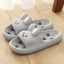 Cartoon Bathroom Slides with Drainage Holes, Quick-Dry EVA