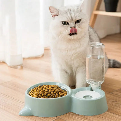 Katzenfutterspender für den Außenbereich