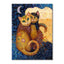 Gustav Klimt Style Cat Canvas Print, Decorative Cat Wall Art