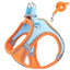 Step-In Cat Harness and Leash Set, Breathable Mesh Vest With Reflective Edges