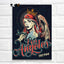 Tattoo Cats Canvas Print, Vintage Tattoo Parlor Cat Wall Art