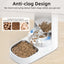 Automatic Cat Feeder With Wi-Fi App Control, 4 L Hopper and Stainless Steel Bowl