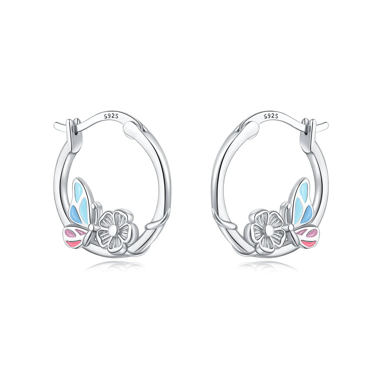 Cat Hoop Earrings for Women Fashion Fine Jewelry Birthday Party Gifts