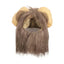 Lion Mane Wig for Cats, Funny Photo Prop for Social Media and Holiday Cards
