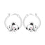 Cat Hoop Earrings for Women Fashion Fine Jewelry Birthday Party Gifts