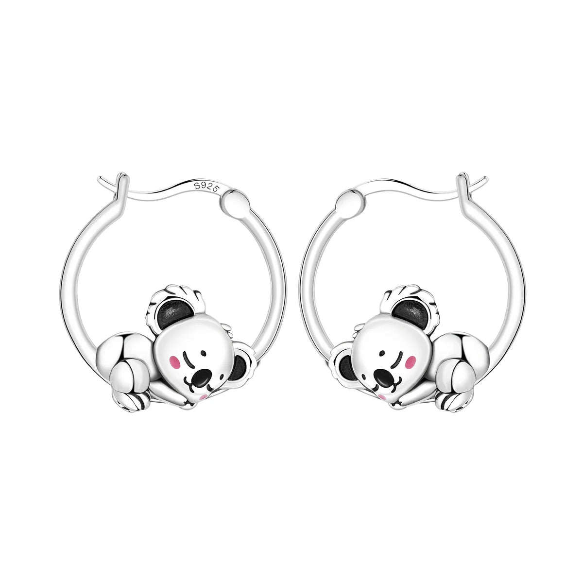 Cat Hoop Earrings for Women Fashion Fine Jewelry Birthday Party Gifts