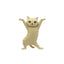 Hold Everything Cat Figures, Dancing Cat Pen and Earbud Holder